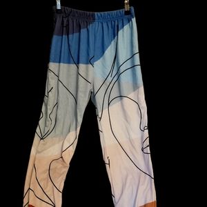 Musuos elastic Waist pants